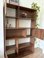 Made dot com Bookshelf – Modern Walnut, €150, Huis en Inrichting, Ophalen, 100 tot 150 cm, Zo goed als nieuw, 150 tot 200 cm