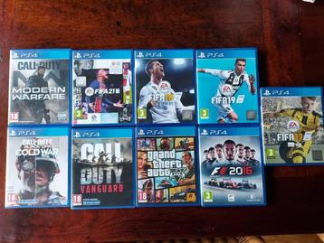 6 PS4 games / spellen (3 verkocht) beschikbaar voor biedingen