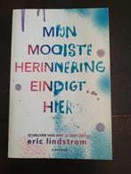 Young adult boek "Mijn mooiste herinnering eindigt hier", Ophalen of Verzenden, Gelezen, Eric Lindstrom