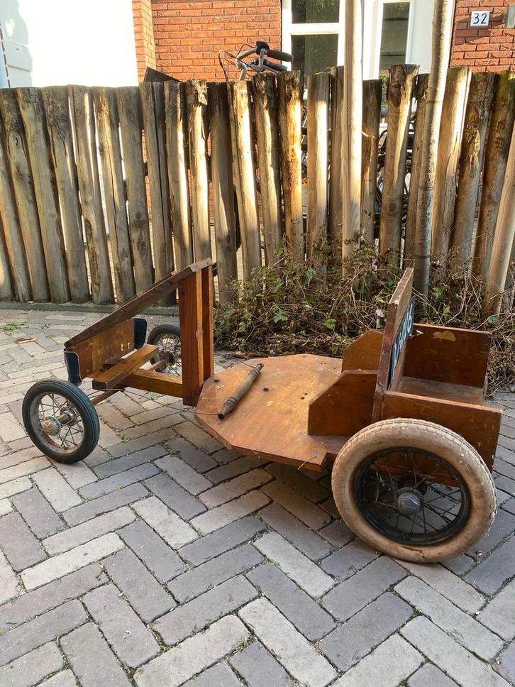 Vintage Zeepkist - 50 jaar oud!, Kinderen en Baby's, Speelgoed | Buiten | Voertuigen en Loopfietsen, Gebruikt, Overige typen, Ophalen