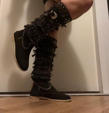 Ibiza Label 1975 bruin maat 39–boho/western stijl beschikbaar voor biedingen