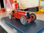 Kuifje Auto - Rode Bugatti Racer - Modelauto, Verzamelen, Stripfiguren, ., Ophalen of Verzenden, Zo goed als nieuw, .