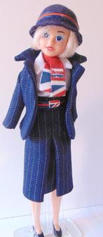 Jaren 70 Delta Airlines Stewardess Daisy Mary Quant, Verzamelen, Verzenden, Zo goed als nieuw, Pop