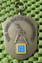 Medaille :  T.F.C. Frisia Greate Piertoertocht 100 km- 1990, Nederland, Overige materialen, Ophalen of Verzenden