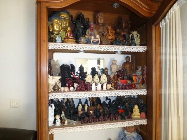 Boeddha beelden nr 1 opruiming van mijn verzameling, Huis en Inrichting, Woonaccessoires | Boeddhabeelden, Zo goed als nieuw, Ophalen of Verzenden