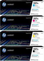 HP 207A - Originele LaserJet Tonercartridges 4-pack, Verzenden, Nieuw, Toner, HP