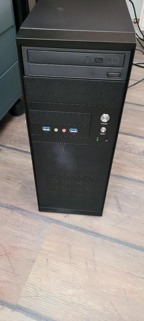 PC I7-16Gb  te koop., Computers en Software, Desktop Pc's, Gebruikt, 3 tot 4 Ghz, HDD, SSD, 16 GB, Met videokaart, Met monitor