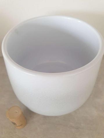 Bloempotje Ubertopf wit-grijs Serie 620-13cm H11 x diam 11cm beschikbaar voor biedingen