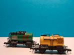Set van 2 ketelwagons n spoor, Gebruikt, Gelijkstroom, Fleischmann, Wagon