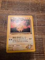 Lt. Surge's Pikachu, Hobby en Vrije tijd, Verzamelkaartspellen | Pokémon, Ophalen of Verzenden, Zo goed als nieuw