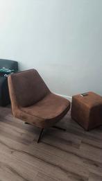 Albe fauteuil draaibaar met poef, 1 jaar oud, Eenpersoons, 75 tot 100 cm, Ophalen of Verzenden, Zo goed als nieuw