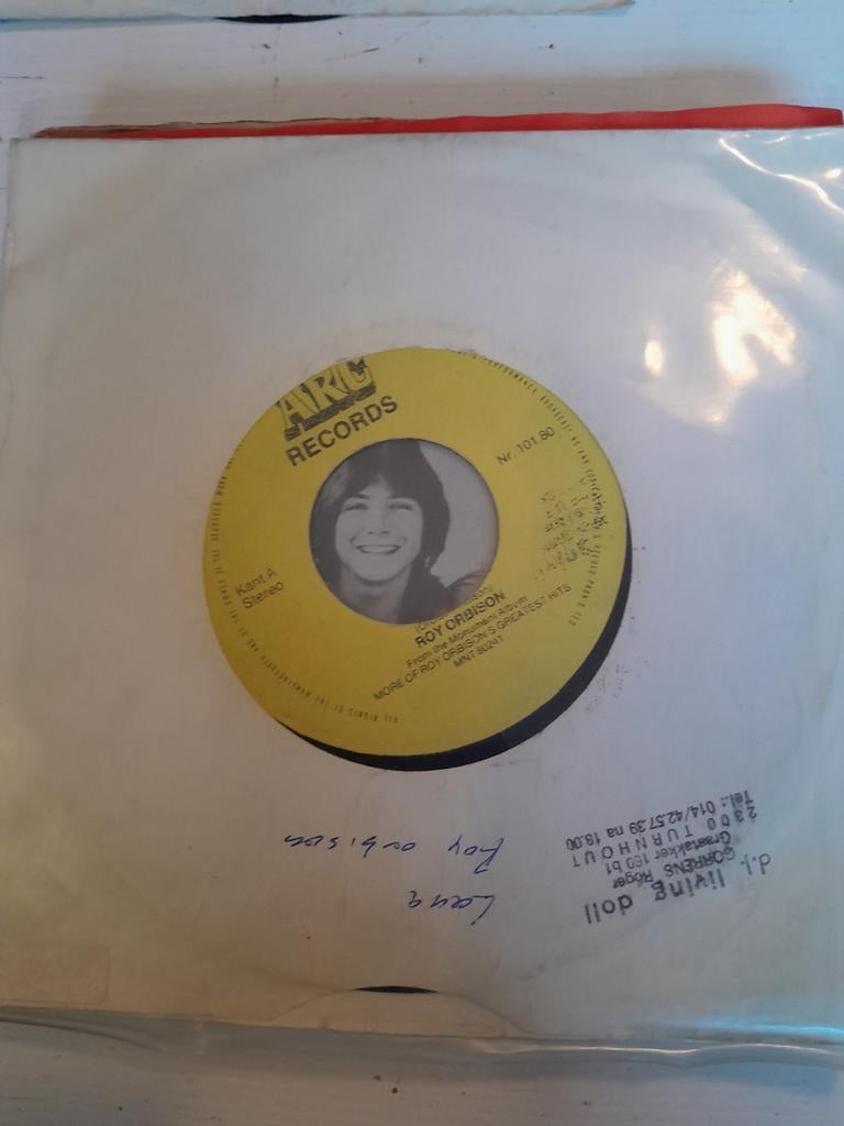 Roy orbison 7inch lana, Ophalen of Verzenden, Zo goed als nieuw, Pop