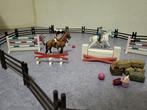 Schleich Paarden Set - Paardenstal, Springparcour, Ophalen of Verzenden