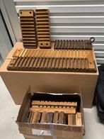 19x Sigarenplanken / Kaartenhouders - Diverse maten, Ophalen of Verzenden