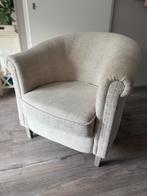 Leuke fauteuil van Rivièra Maison, Huis en Inrichting, Fauteuils, Ophalen, Zo goed als nieuw, 75 tot 100 cm, 50 tot 75 cm