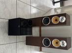 speaker set B&W, Ophalen, Gebruikt, Bowers & Wilkins (B&W), 120 watt of meer