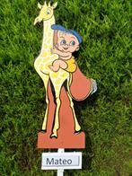 Geboortebord meisje of jongen op giraffe, zie keuze., Ophalen, Nieuw, Geboortebord