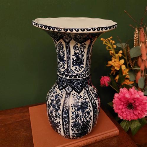 Prachtige Delftse Blauwe Boch vaas, Antiek en Kunst, Antiek | Vazen, Ophalen of Verzenden
