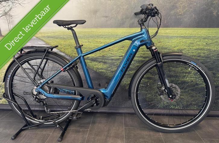 Flyer Upstreet 4 7.10 – Elektrische Herenfiets – 625 Wh Accu, Fietsen en Brommers, Elektrische fietsen, Zo goed als nieuw, Overige merken