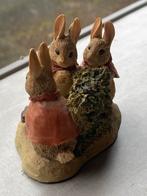Beatrisx potter 3 konijnen aan het bramen plukken, Verzamelen, Beelden en Beeldjes, Gebruikt, Ophalen of Verzenden