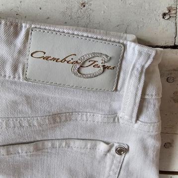 Cambio Norah straight witte jeans 38  beschikbaar voor biedingen