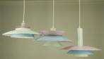3 stuks Deense lampen in pastels 325 euro, Vintage MCM, Verzenden, Vintage MCM, Vintage MCM