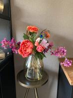 Prachtige set Zijden bloemen Luxe Set Zijde Compleet, Ophalen of Verzenden, Nieuw