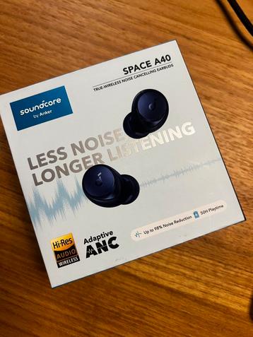 ALLES MAG WEG | Soundcore Space A40 ANC Oordopjes beschikbaar voor biedingen