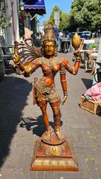 Ardhanarishvara Puur Brons - 105cm hoog, Ophalen, Zo goed als nieuw