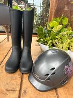 Paardrijlaarzen en cap, Dieren en Toebehoren, Ophalen of Verzenden, Gebruikt, Dressuur, Cap