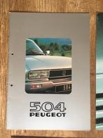 Peugeot 504 - coupe - cabriolet - pick up, Boeken, Auto's | Folders en Tijdschriften, Nieuw, Peugeot, Peugeot, Ophalen of Verzenden