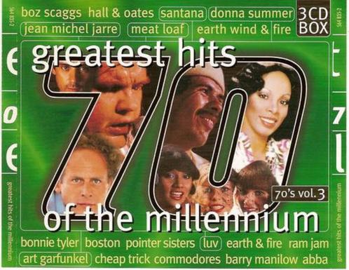 Greatest Hits Of The Millennium 70's Vol. 3  3XCD, Cd's en Dvd's, Cd's | Verzamelalbums, Zo goed als nieuw, Pop, Verzenden