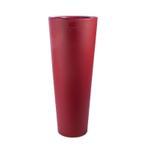 Otium Olla 135 Red Bloempot Ø135 cm – Dieprood, Ophalen, Kunststof, 40 cm of meer, Rond