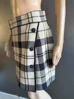 Nieuwe geruite rok Question? Maat 36, Verzenden, Zwart, Nieuw, Maat 36 (S)