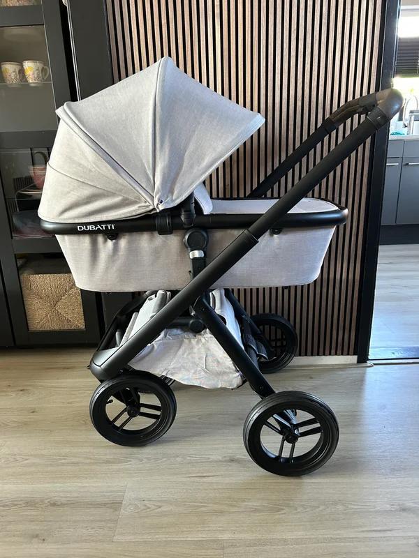 DUBATTI E4 CLINE • SAND MELANGE • 1 JAAR GARANTIE! ✨, Kinderen en Baby's, Kinderwagens en Combinaties, Nieuw, Combiwagen, Overige merken
