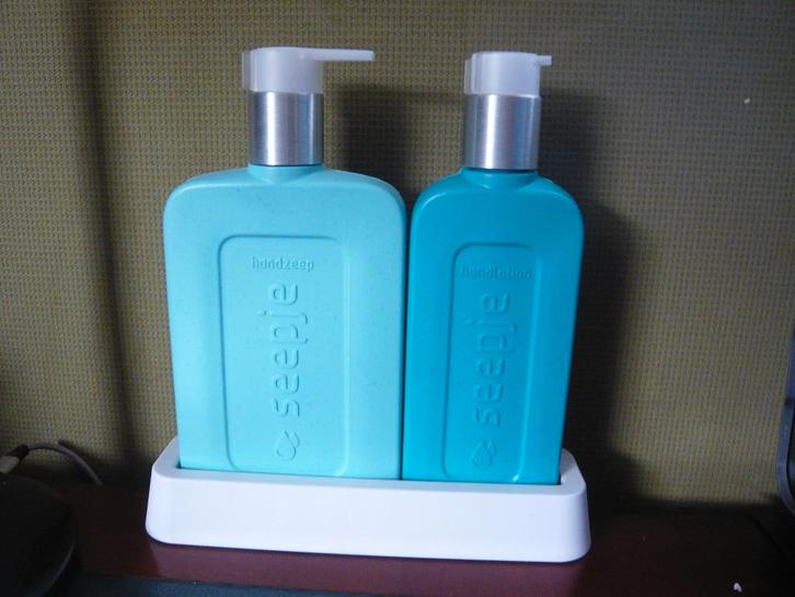 handzeep en handlotion setje van Seepje in een tray nieuw, Sieraden, Tassen en Uiterlijk, Uiterlijk | Lichaamsverzorging, Nieuw