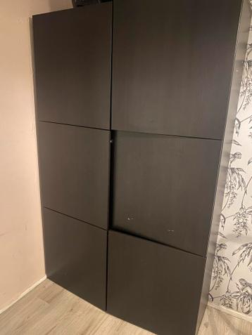 Ikea Pax kast - Zwartbruin - afbeelding 1