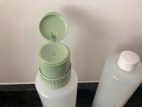 CLINIQUE FLES met DRUKKNOP, Sieraden, Tassen en Uiterlijk, Uiterlijk | Gezichtsverzorging, Zo goed als nieuw, Reiniging, Ophalen of Verzenden