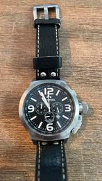 Tw steel horloge, Overige merken, Leer, Staal, Ophalen of Verzenden