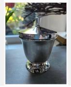 Verzilverd DE Douwe Egberts theebusje, Ophalen of Verzenden