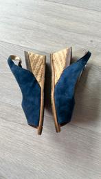 Gabor, maat 40, Kleding | Dames, Schoenen, Ophalen of Verzenden, Zo goed als nieuw, Blauw, Sandalen of Muiltjes