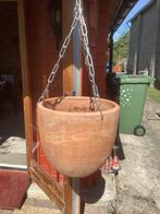 Bloempot, Tuin en Terras, Rond, Ophalen of Verzenden, Aardewerk, Minder dan 40 cm