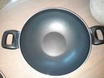 Sysas wokpan 28 cm, Ophalen of Verzenden, Gietijzer, Wok