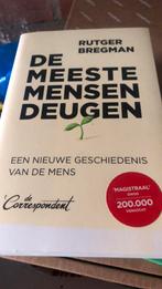 Rutger Bregman - De meeste mensen deugen, Ophalen of Verzenden, Zo goed als nieuw, Rutger Bregman