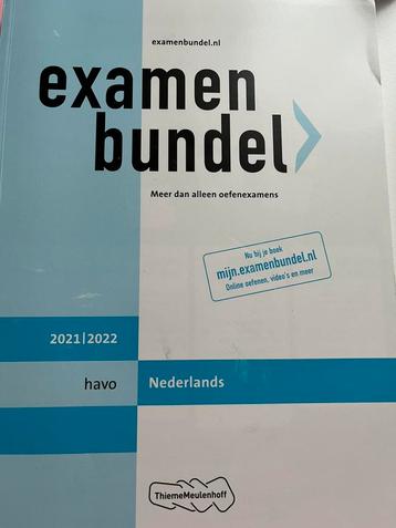Examenbundel havo Nederlands 2021/2022, 9789006491388 beschikbaar voor biedingen