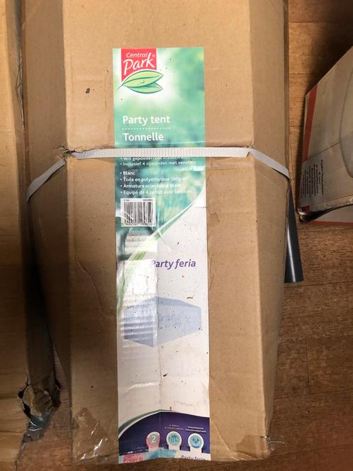 Nieuwe partytent, Tuin en Terras, Partytenten, Nieuw, Partytent, Minder dan 5 meter, Minder dan 4 meter, Ophalen of Verzenden