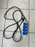 4 polige Industriële stekkerdoos, 16A, ook voor op camping, Philps, Philips, Ophalen of Verzenden, Zo goed als nieuw