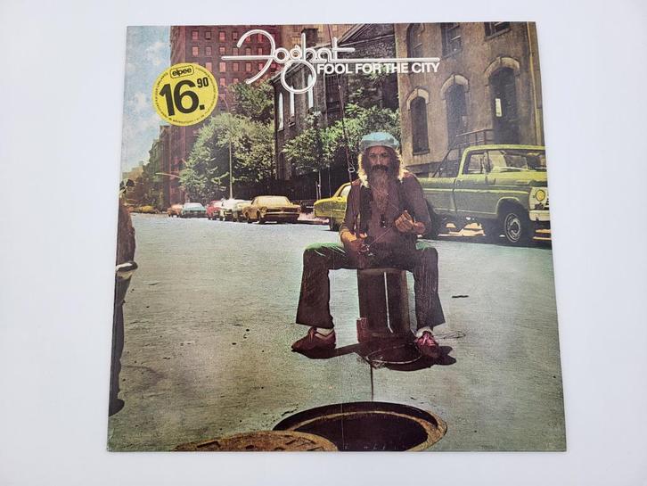 LP - Foghat - Fool for the City - UK '75, Cd's en Dvd's, Vinyl | Rock, Gebruikt, Overige genres, 12 inch, Ophalen of Verzenden