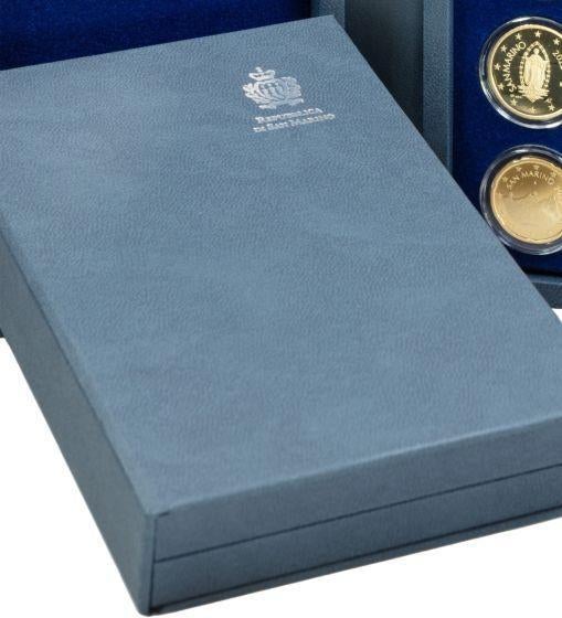 PROOF Set San Marino 2024 - 1 cent t/m 2 euro + 2x 2 euro CC, Postzegels en Munten, Munten | Europa | Euromunten, Verzenden, San Marino