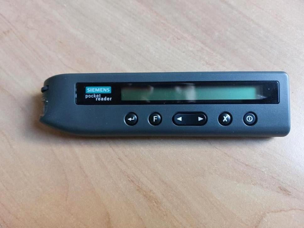 POCKET READER / SIEMENS, Ophalen of Verzenden